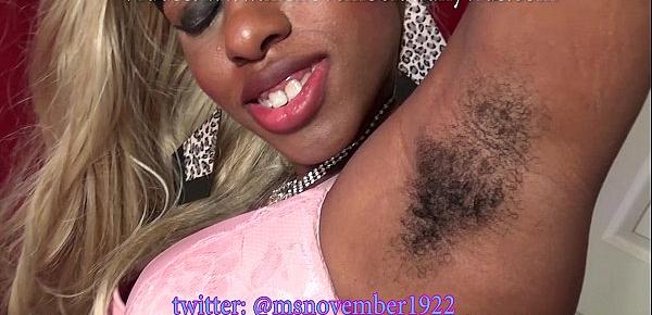  Ebony Anal Fart In Step Dad Face and Hairy Armpits Teen Ass Worship Big Tits